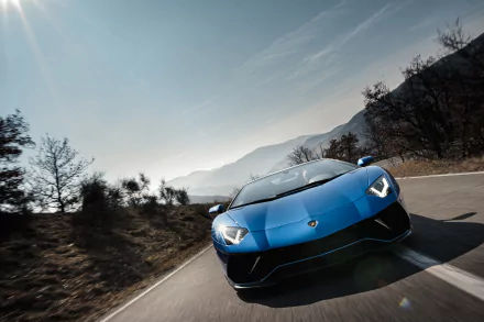 vehicle Lamborghini Aventador LP 780-4 Ultimae HD Desktop Wallpaper | Background Image