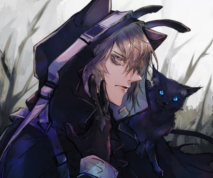 Phantom (Arknights) video game Arknights HD Desktop Wallpaper | Background Image