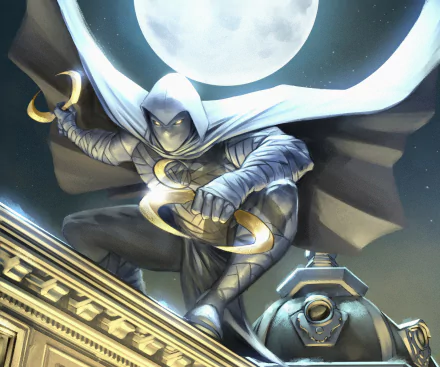 Comic Moon Knight HD Desktop Wallpaper | Background Image