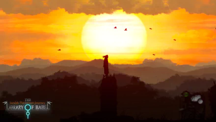 video game The Library of Babel HD Desktop Wallpaper | Background Image