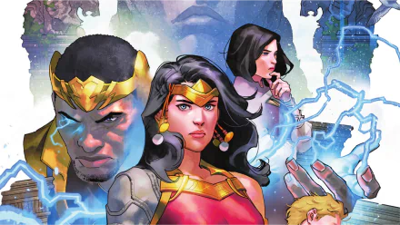 Diana Prince Lara Lor-Van Black Lightning Comic Wonder Woman HD Desktop Wallpaper | Background Image