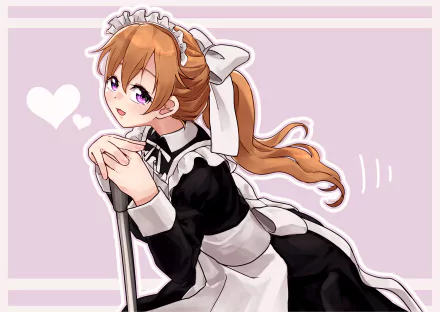  Kanata Konoe in maid costume