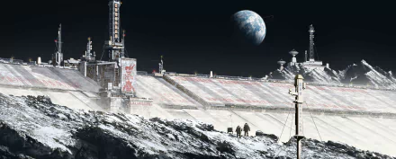  China 2098：Admiring Earth from the Moon by Fan Wennan