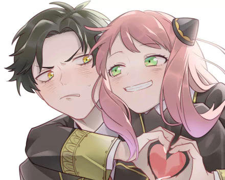 Damian Desmond Anya Forger Anime Spy x Family HD Desktop Wallpaper | Background Image