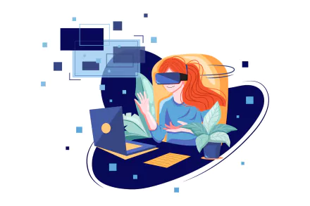 technology Metaverse HD Desktop Wallpaper | Background Image