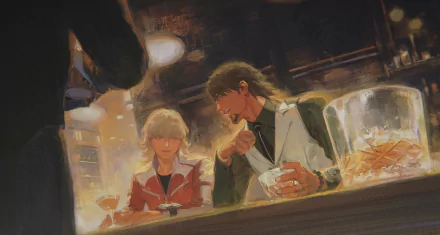 Kotetsu T. Kaburagi Barnaby Brooks Jr. Anime Tiger & Bunny HD Desktop Wallpaper | Background Image