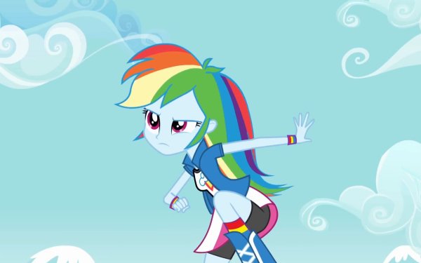 Movie My Little Pony: Equestria Girls My Little Pony Rainbow Dash HD Wallpaper | Background Image