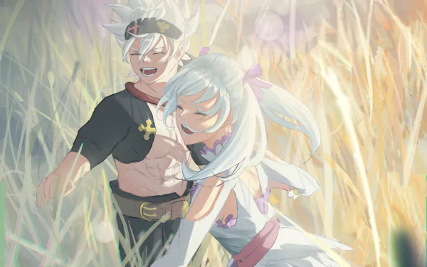 Asta (Black Clover) Noelle Silva Anime Black Clover HD Desktop Wallpaper | Background Image