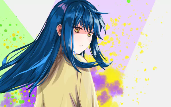 Miko Yotsuya Anime Mieruko-chan HD Desktop Wallpaper | Background Image