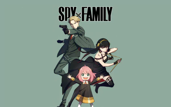 Anya Forger Loid Forger Yor Forger Anime Spy x Family HD Desktop Wallpaper | Background Image