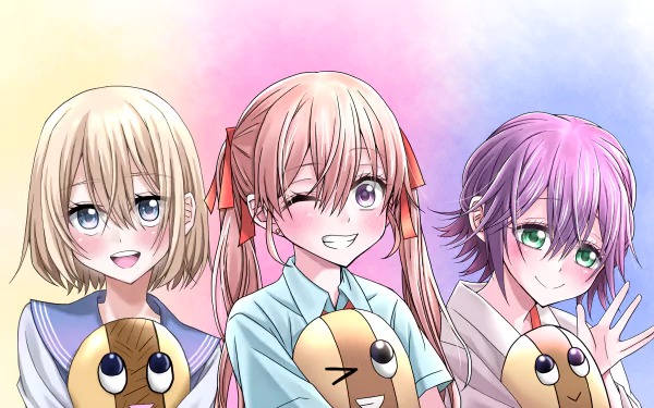 Sachi Umino Erika Amano Hiro Segawa Anime A Couple of Cuckoos HD Desktop Wallpaper | Background Image