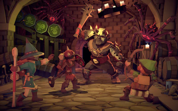 video game For The King HD Desktop Wallpaper | Background Image