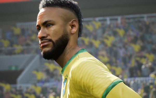 Neymar video game eFootball 2022 HD Desktop Wallpaper | Background Image
