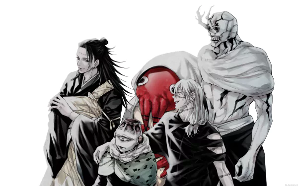 Mahito (Jujutsu Kaisen) Jogo (Jujutsu Kaisen) Hanami (Jujutsu Kaisen) Suguru Geto Dagon (Jujutsu Kaisen) Anime Jujutsu Kaisen HD Desktop Wallpaper | Background Image