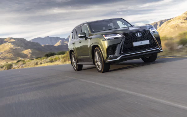 vehicle Lexus LX 600 HD Desktop Wallpaper | Background Image