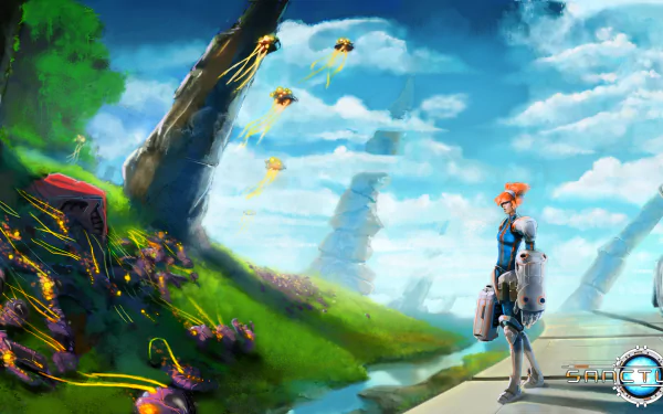 video game Sanctum (Video Game) HD Desktop Wallpaper | Background Image