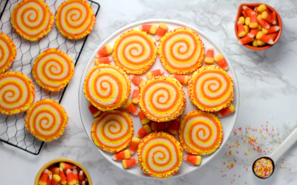 food Candy Corn HD Desktop Wallpaper | Background Image