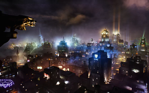Gotham City video game Gotham Knights HD Desktop Wallpaper | Background Image