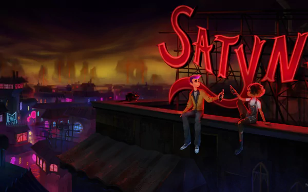 video game Afterparty HD Desktop Wallpaper | Background Image