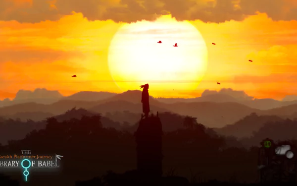 video game The Library of Babel HD Desktop Wallpaper | Background Image