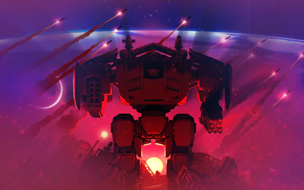 video game Vox Machinae HD Desktop Wallpaper | Background Image