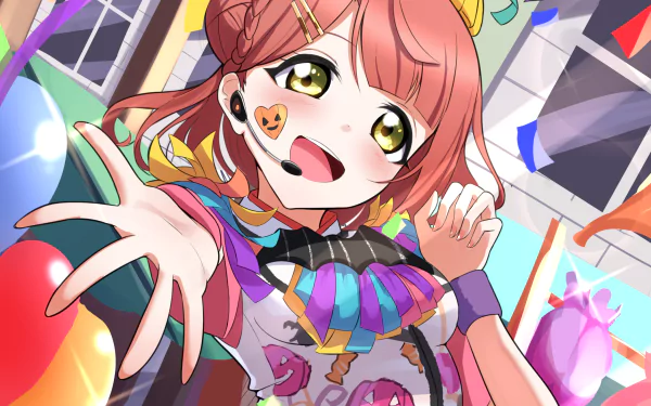 Ayumu Uehara Anime Love Live! Nijigasaki High School Idol Club HD Desktop Wallpaper | Background Image