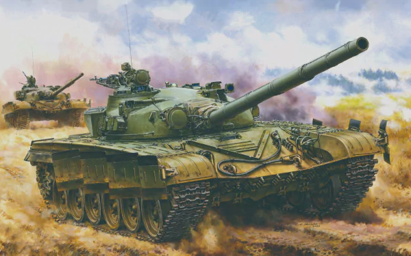  USSR Main Battle Tank T-72 Ural by Masami Onishi