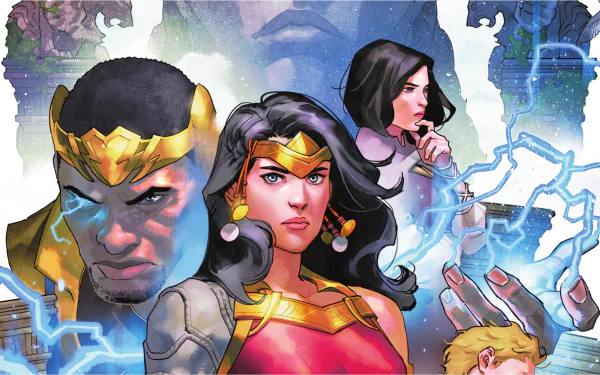 Diana Prince Lara Lor-Van Black Lightning Comic Wonder Woman HD Desktop Wallpaper | Background Image