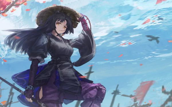 Saga (Arknights) video game Arknights HD Desktop Wallpaper | Background Image