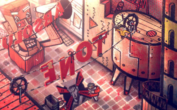 video game Phonopolis HD Desktop Wallpaper | Background Image