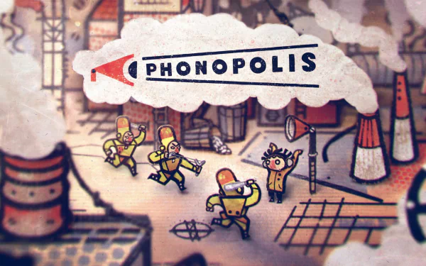 video game Phonopolis HD Desktop Wallpaper | Background Image