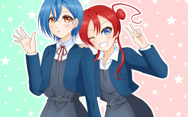 Mei Yoneme Shiki Wakana Anime Love Live! Superstar!! HD Desktop Wallpaper | Background Image