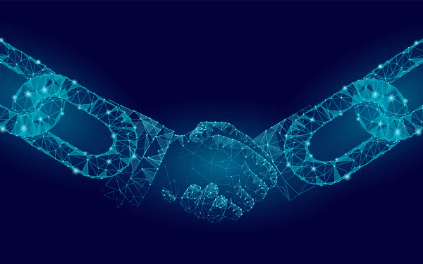technology Blockchain HD Desktop Wallpaper | Background Image