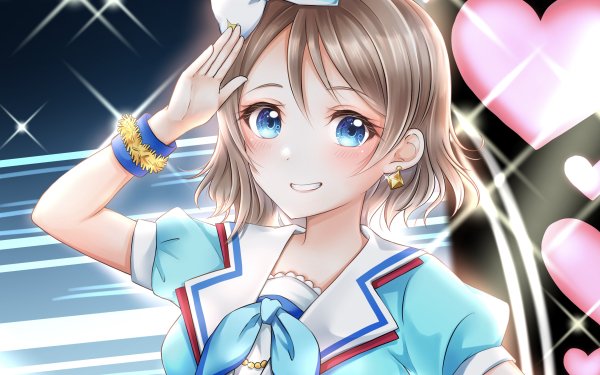 Anime Love Live! Sunshine!! Love Live! You Watanabe HD Wallpaper | Background Image