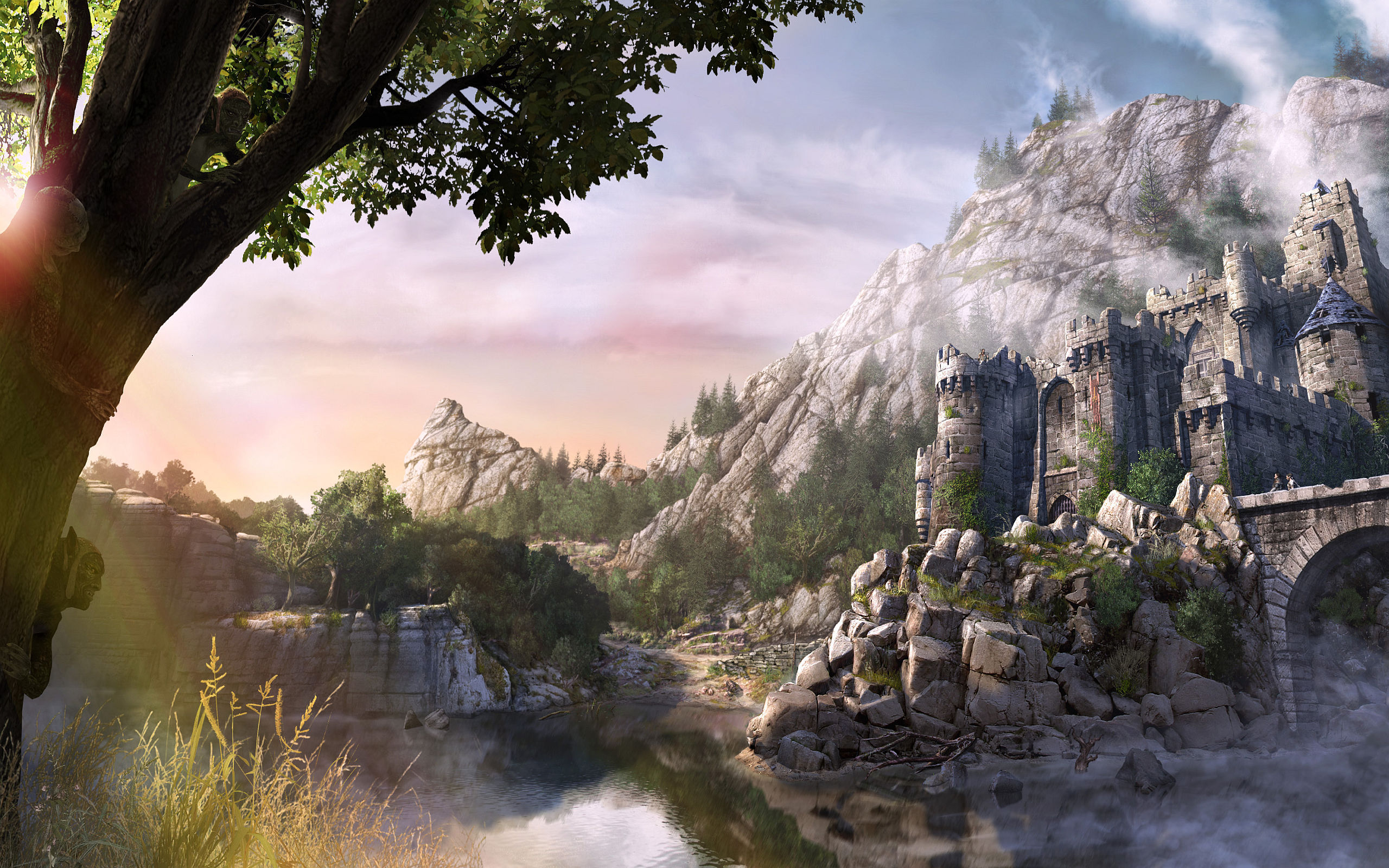 Video Game Arcania HD Wallpaper | Background Image