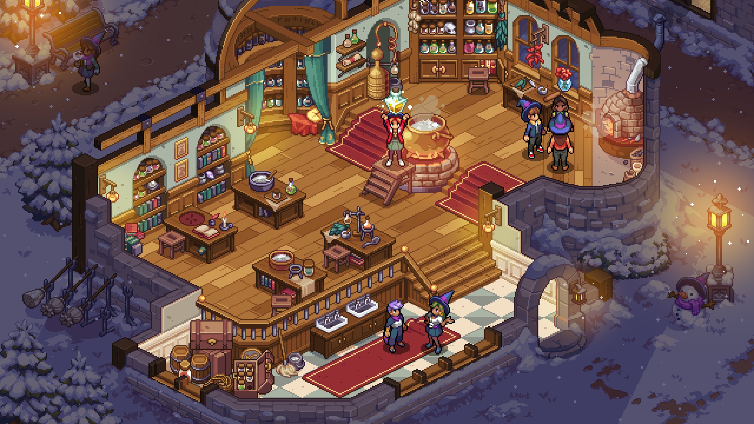 Video Game Witchbrook HD Wallpaper | Background Image