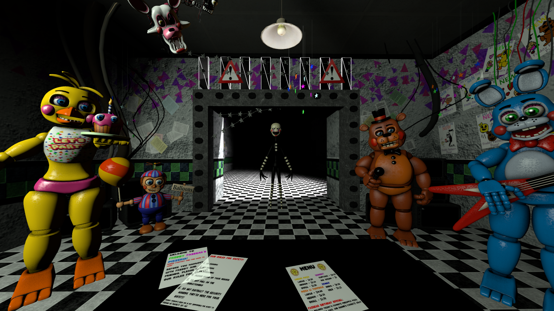 HD wallpaper: Video Game, Five Nights at Freddy's: Ultimate Custom