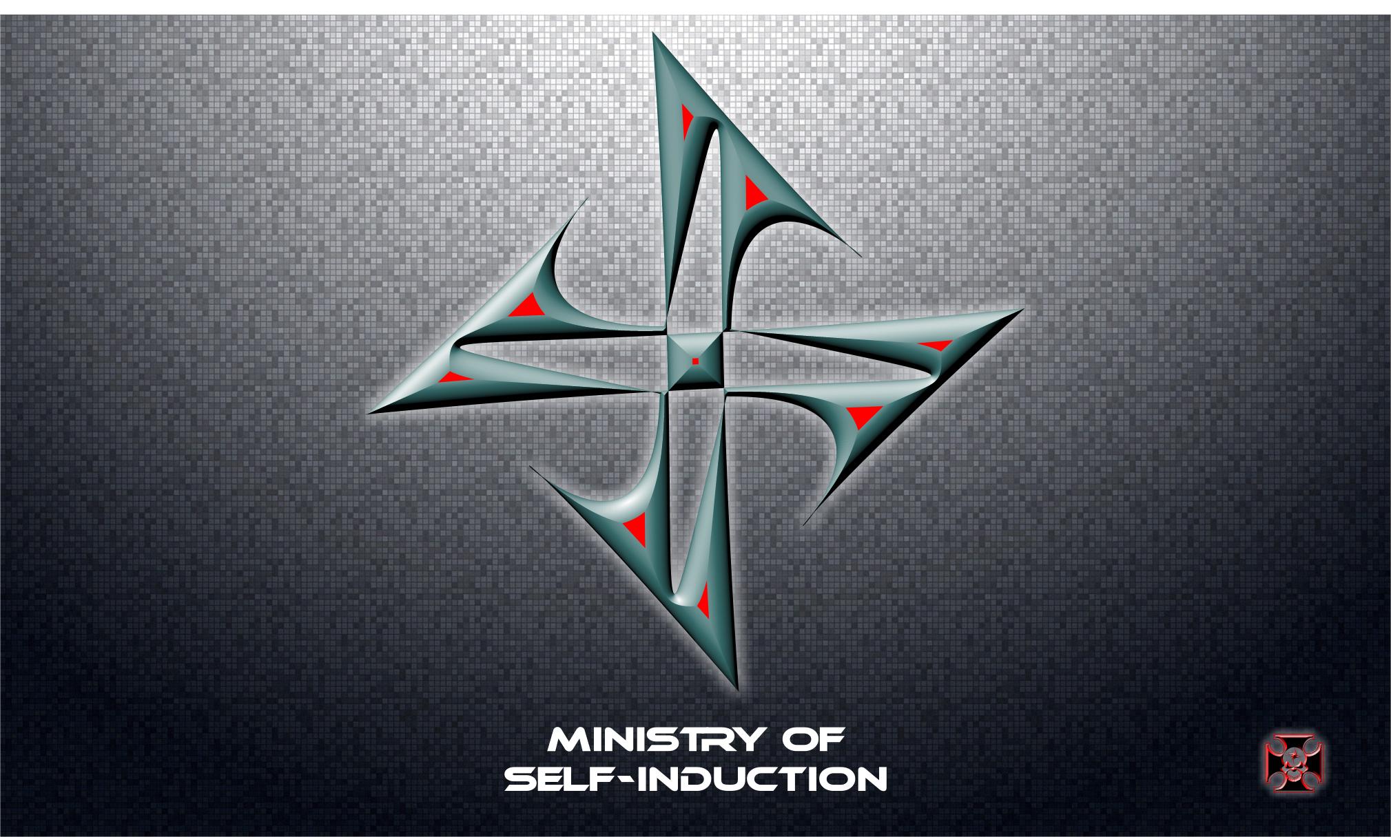 Ministry of Self-Induction: A mesmerizing dark and industrial artwork by NervisGrafix.