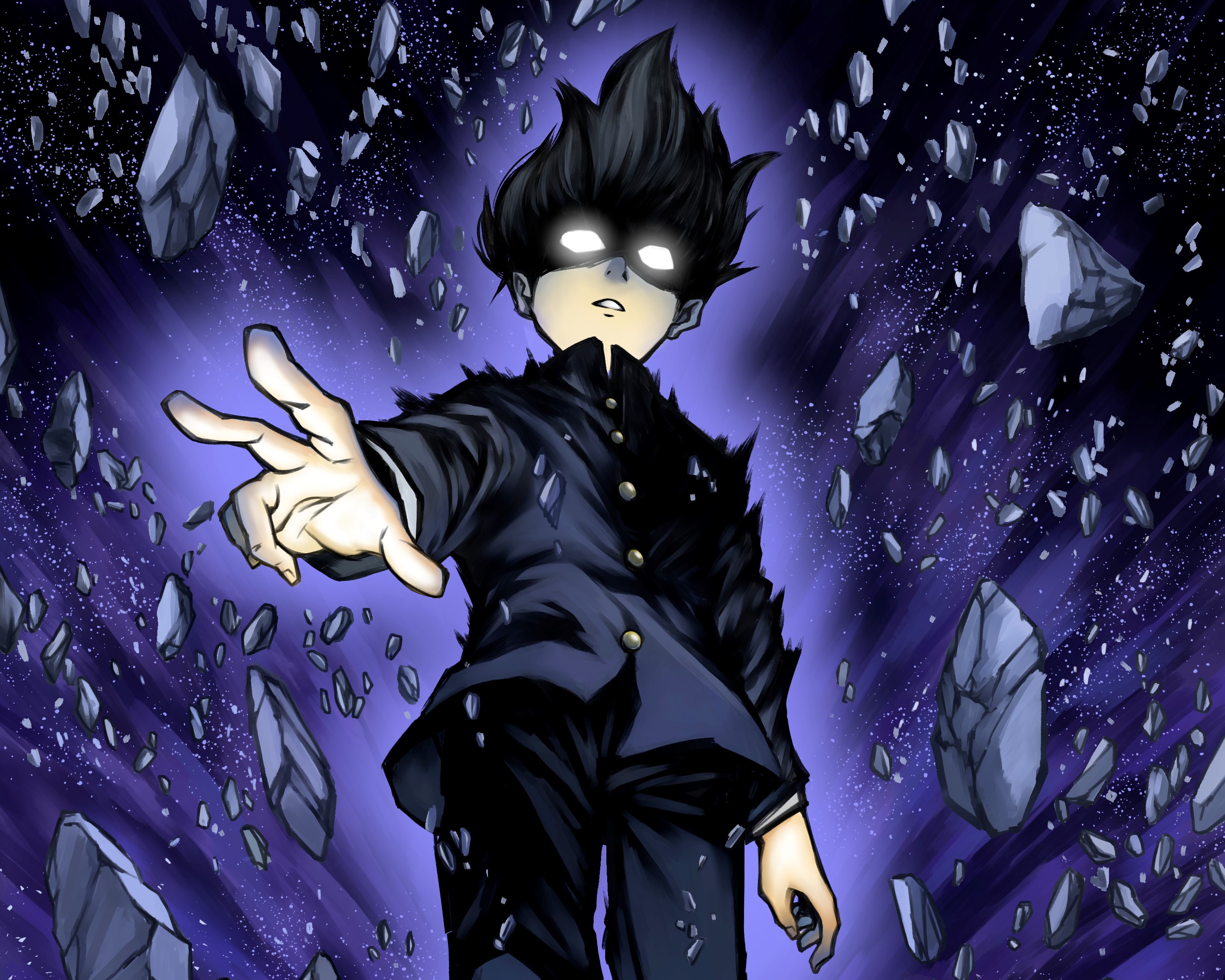 Mob Psycho 100 Anime Manga Character, Mob psycho, mammal, hand, manga png |  PNGWing