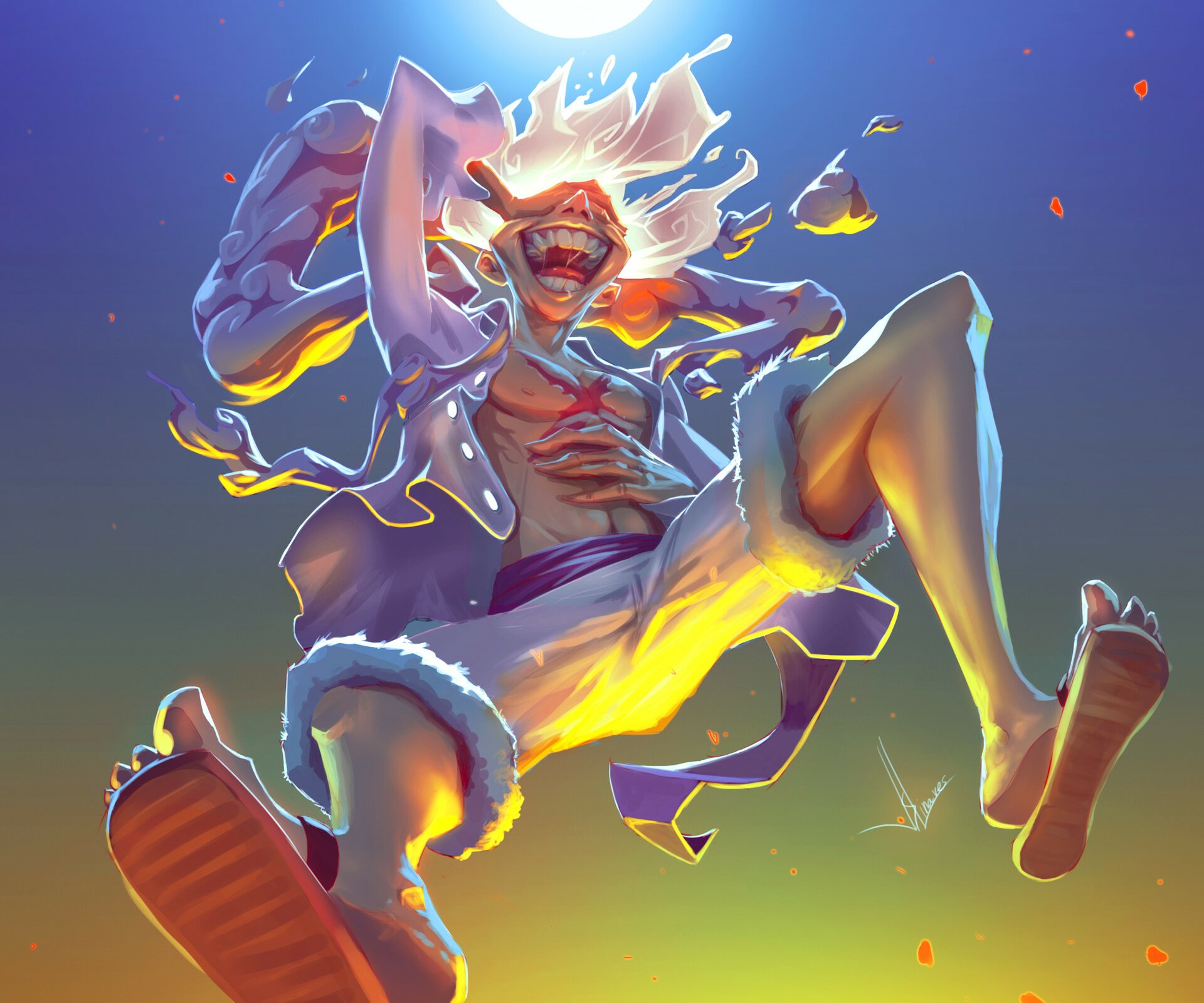 Download Gear 5 (One Piece) Monkey D. Luffy Anime One Piece HD ...