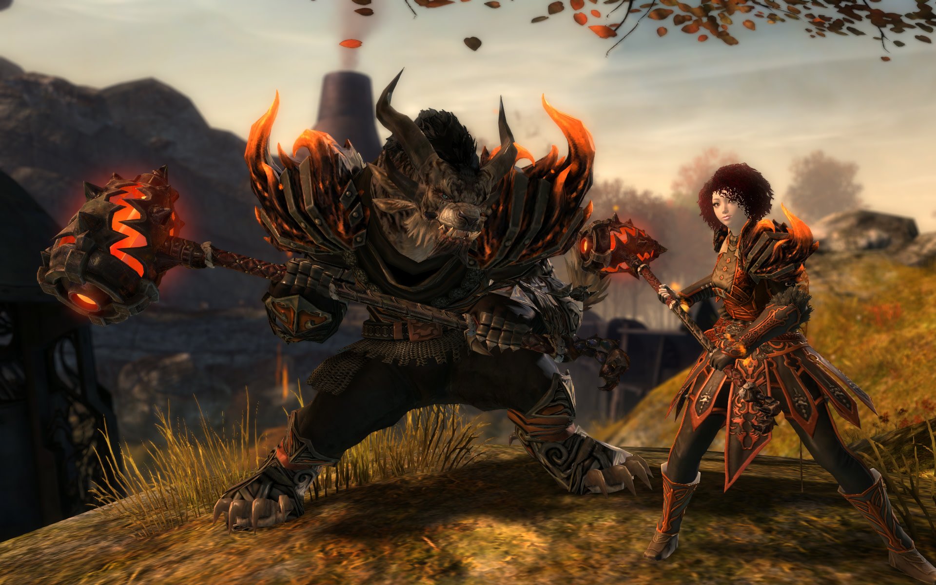 Download Video Game Guild Wars 2: End Of Dragons HD Wallpaper