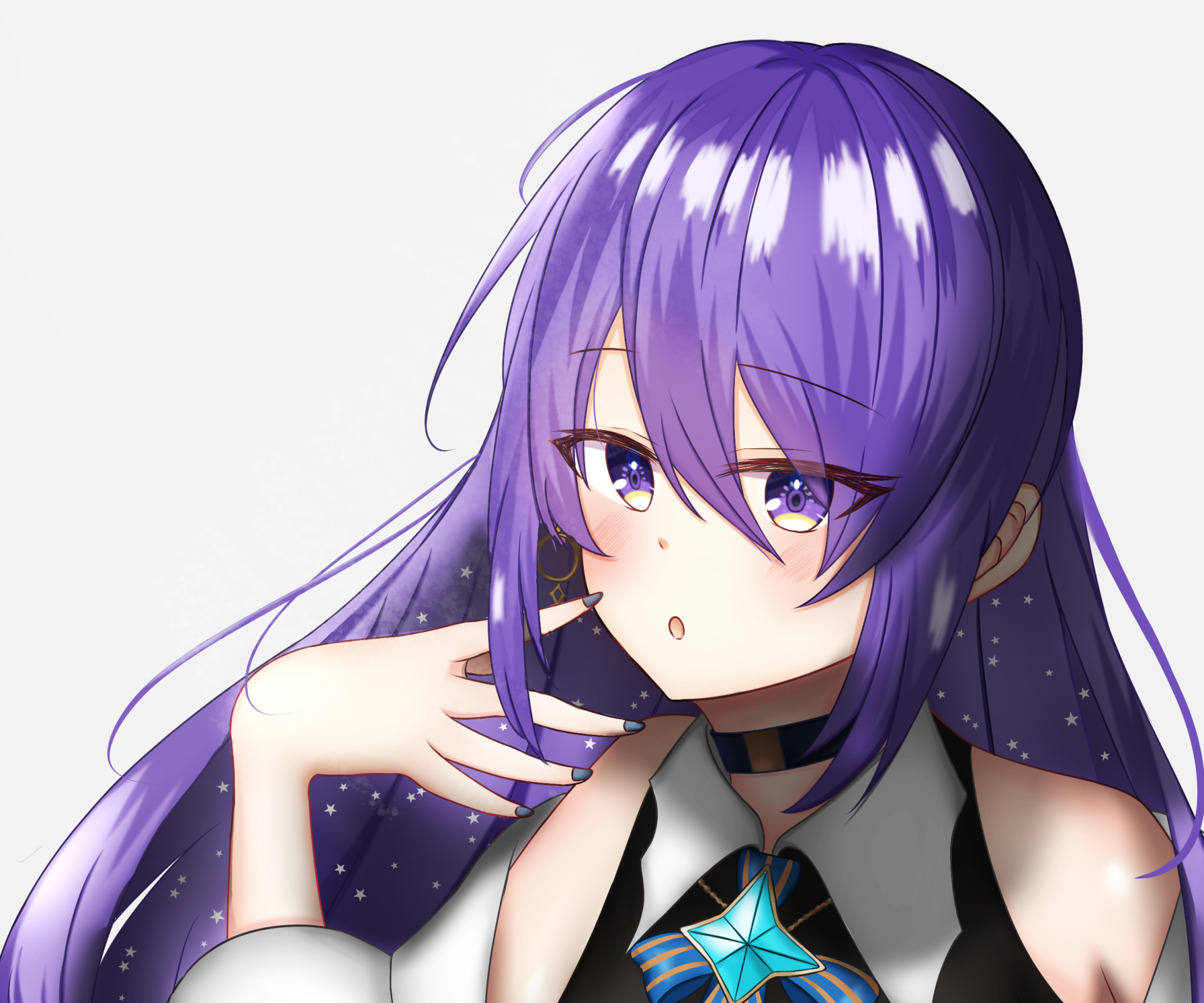 Download Hololive Moona Hoshinova Anime Virtual Youtuber HD Wallpaper