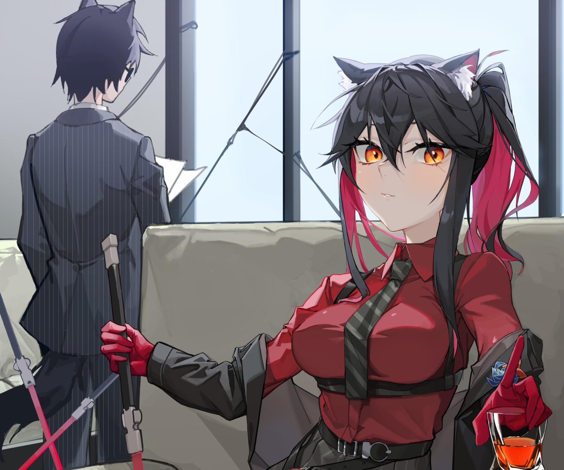 Download Texas (Arknights) Video Game Arknights HD Wallpaper