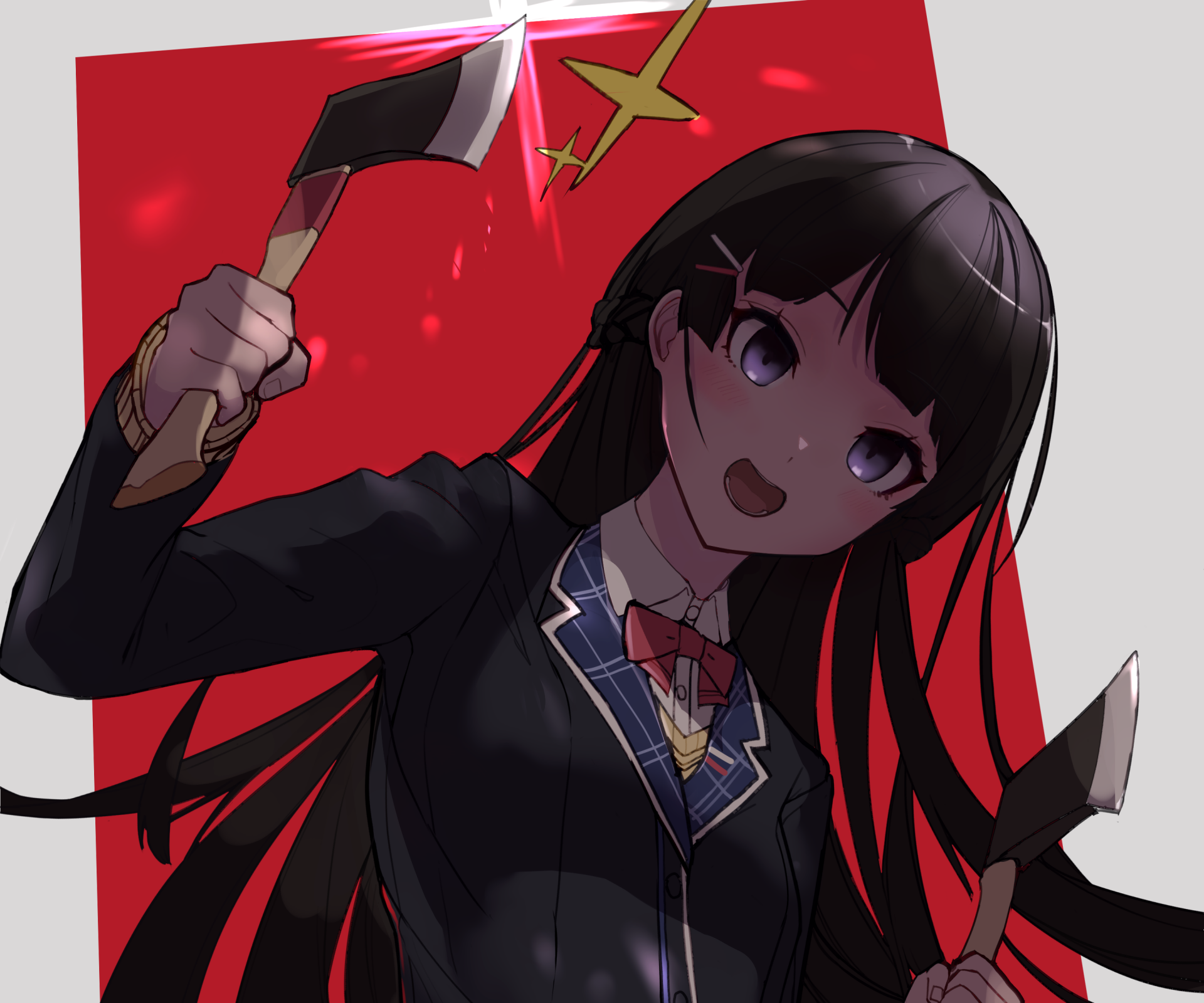 Download Nijisanji Tsukino Mito Anime Virtual Youtuber HD Wallpaper