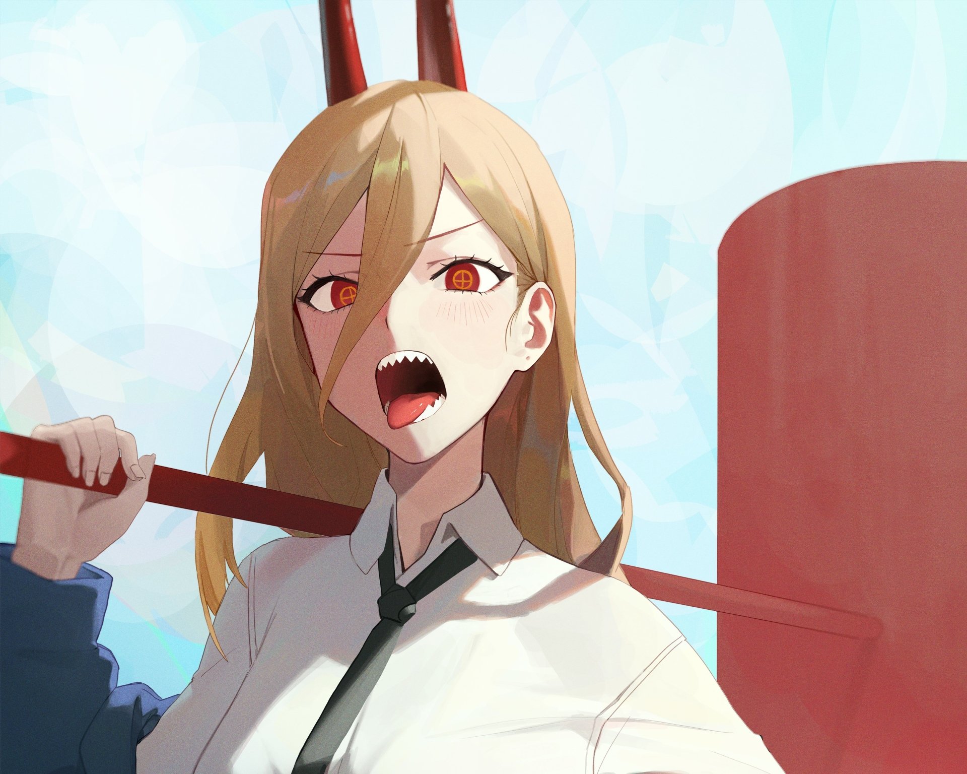 Download Power (Chainsaw Man) Anime Chainsaw Man HD Wallpaper by 5eyo