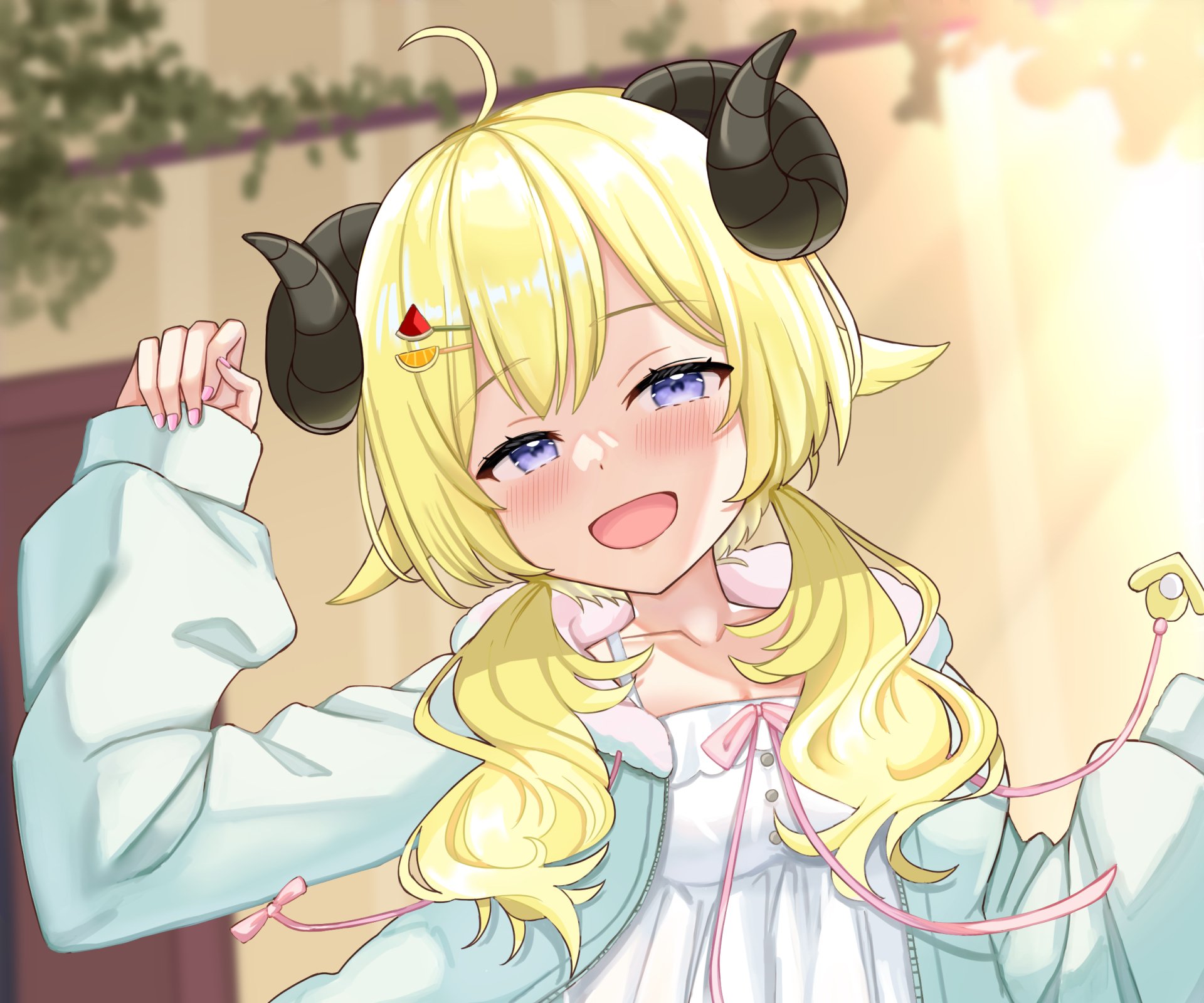 Download Hololive Tsunomaki Watame Anime Virtual Youtuber HD Wallpaper