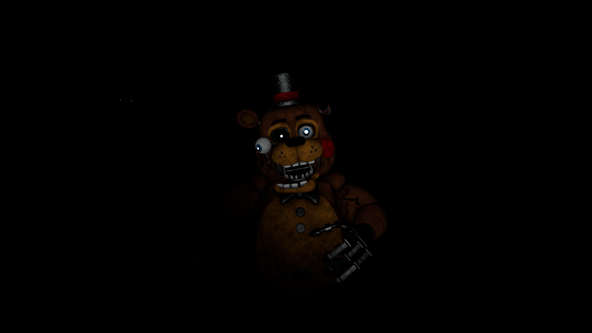 fnaf 2 withered freddy gif