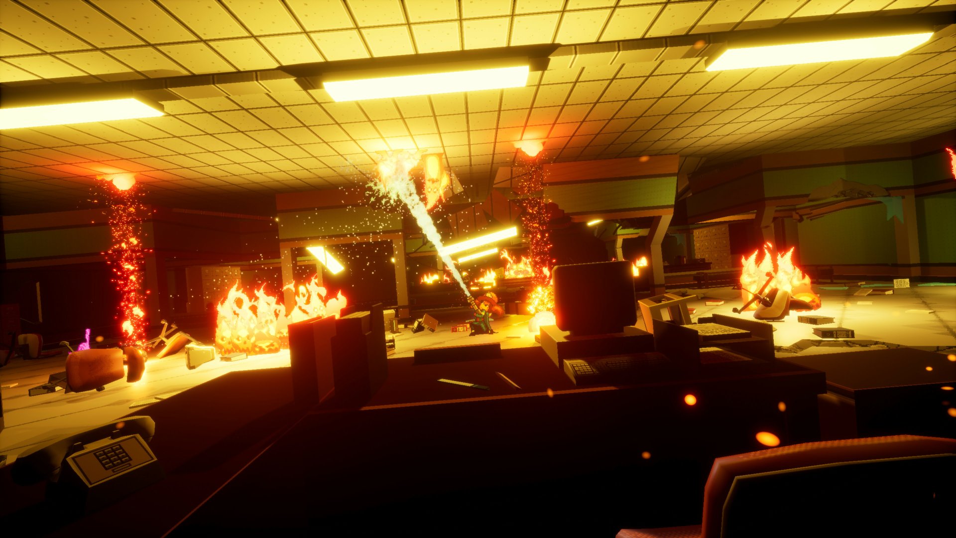 Download Video Game Firegirl 4k Ultra HD Wallpaper