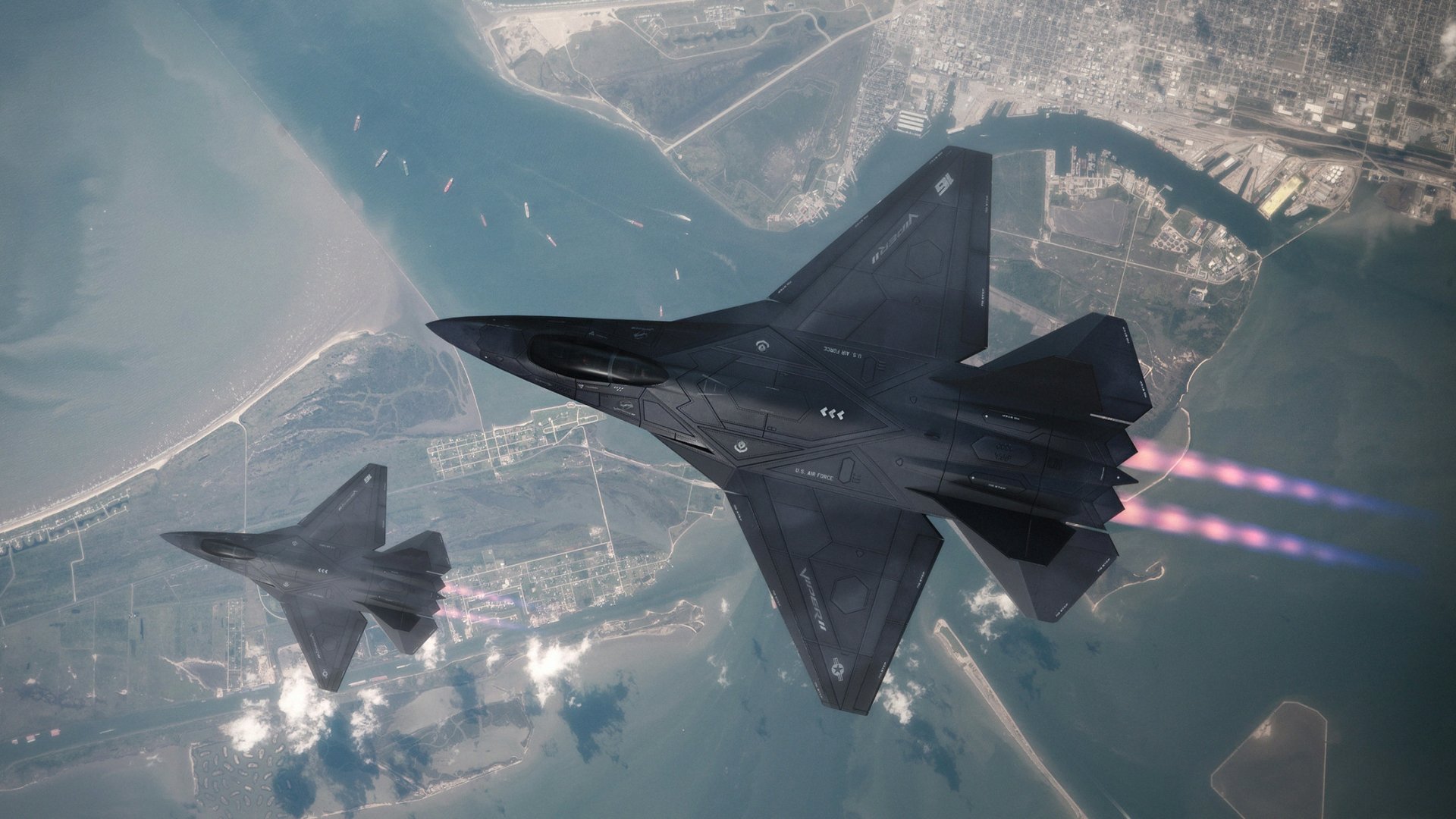 Download Military Jet Fighter HD Wallpaper by Encho Enchev