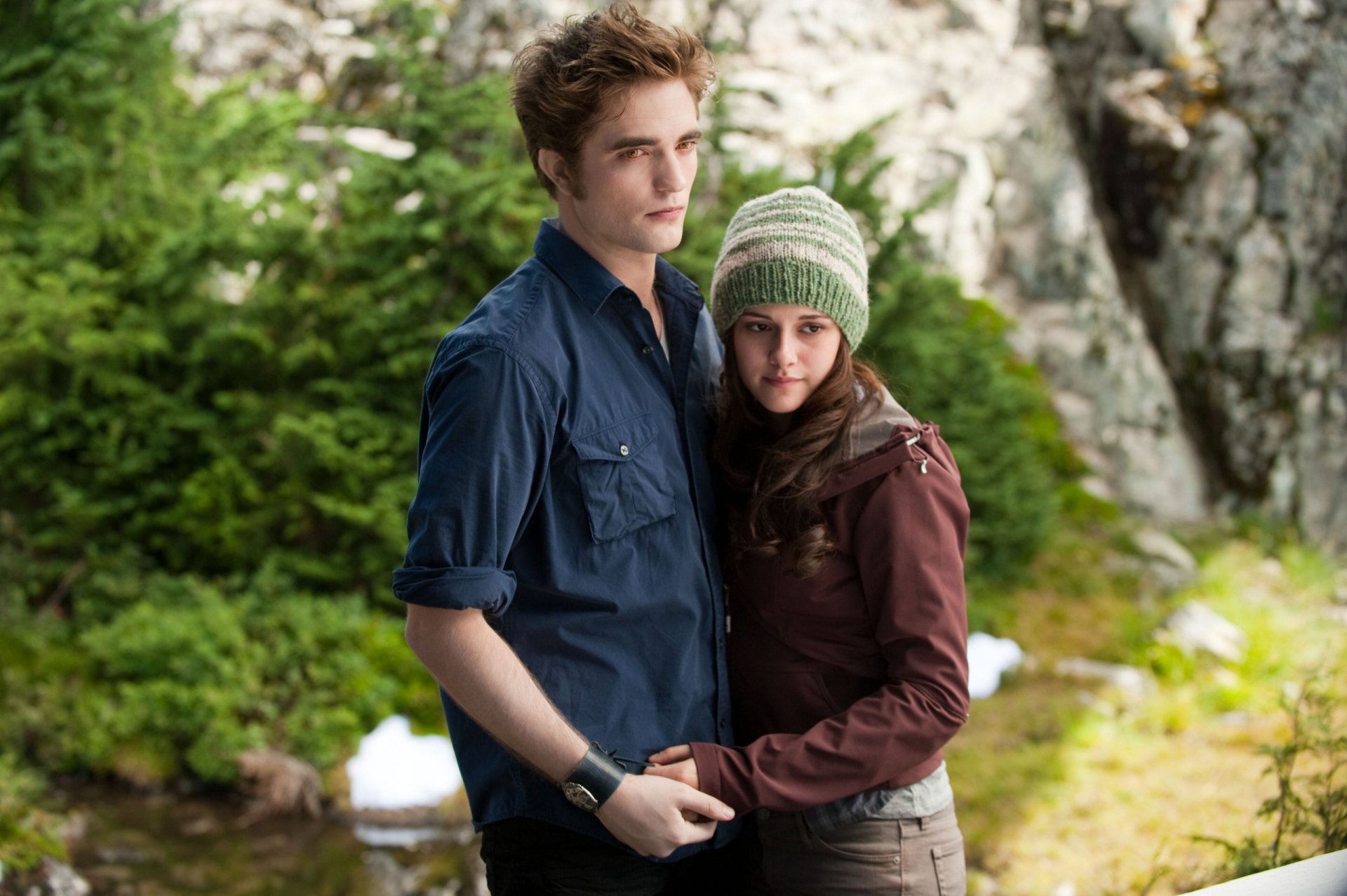 Download Bella Swan Kristen Stewart Robert Pattinson Edward Cullen Movie The Twilight Saga: Eclipse HD Wallpaper